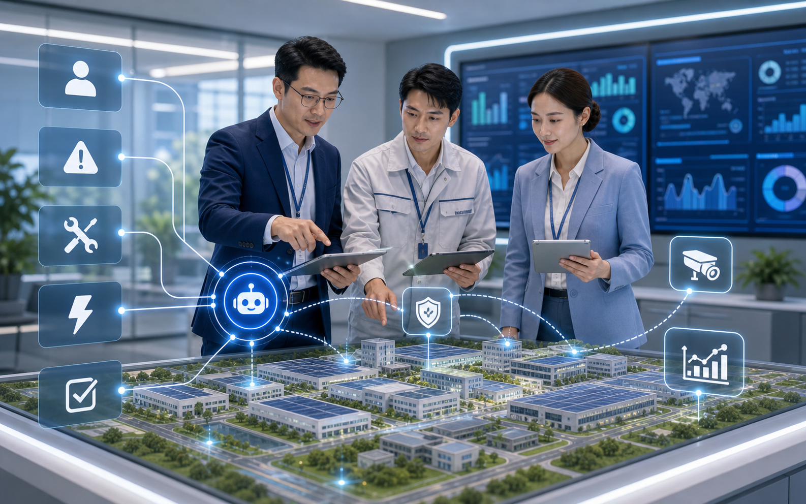 智慧园区 AI 智能体运营闭环